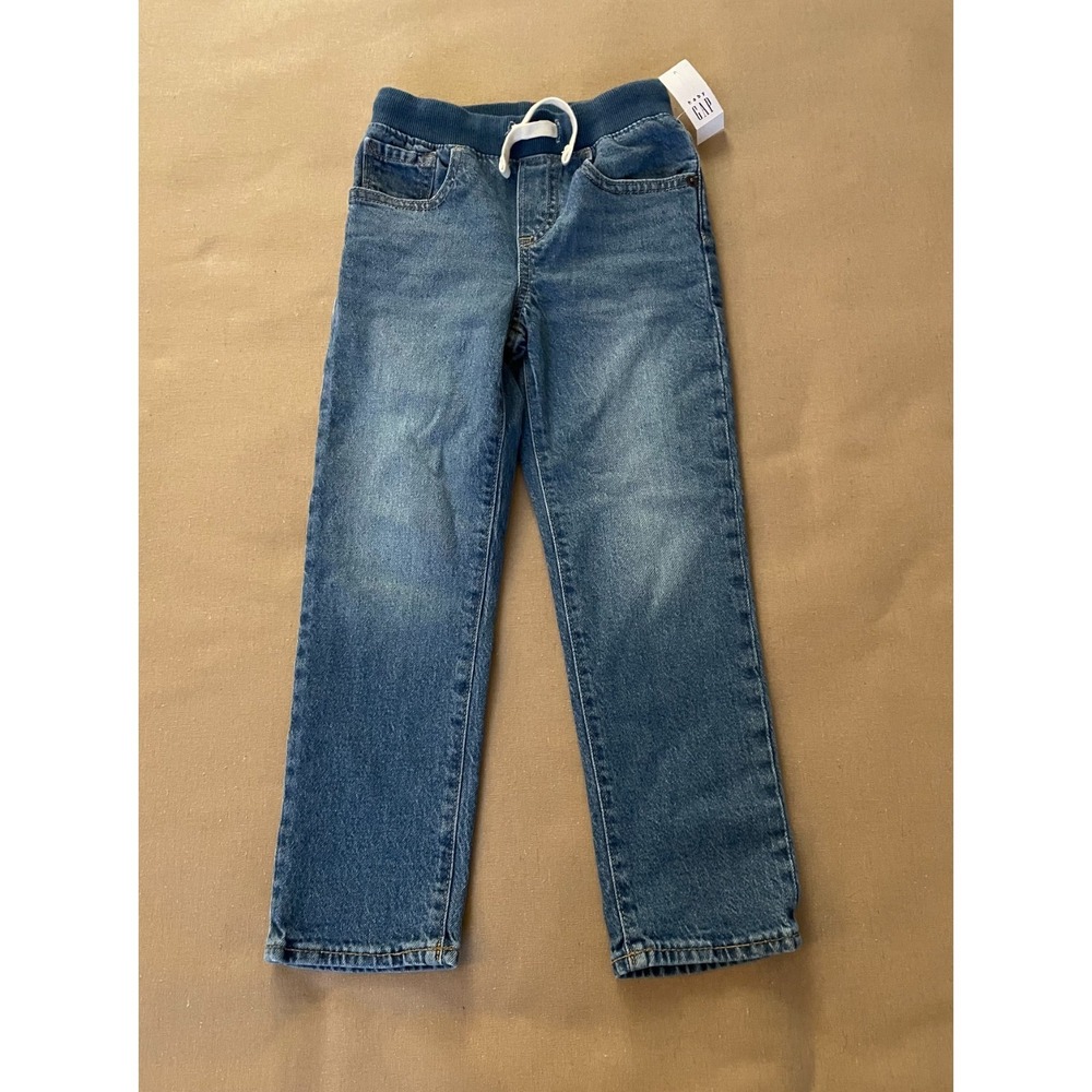 NEW Gap Jeans Boys 5 years 42-45 inches 40-46 lbs Blue Preppy Back-to-School